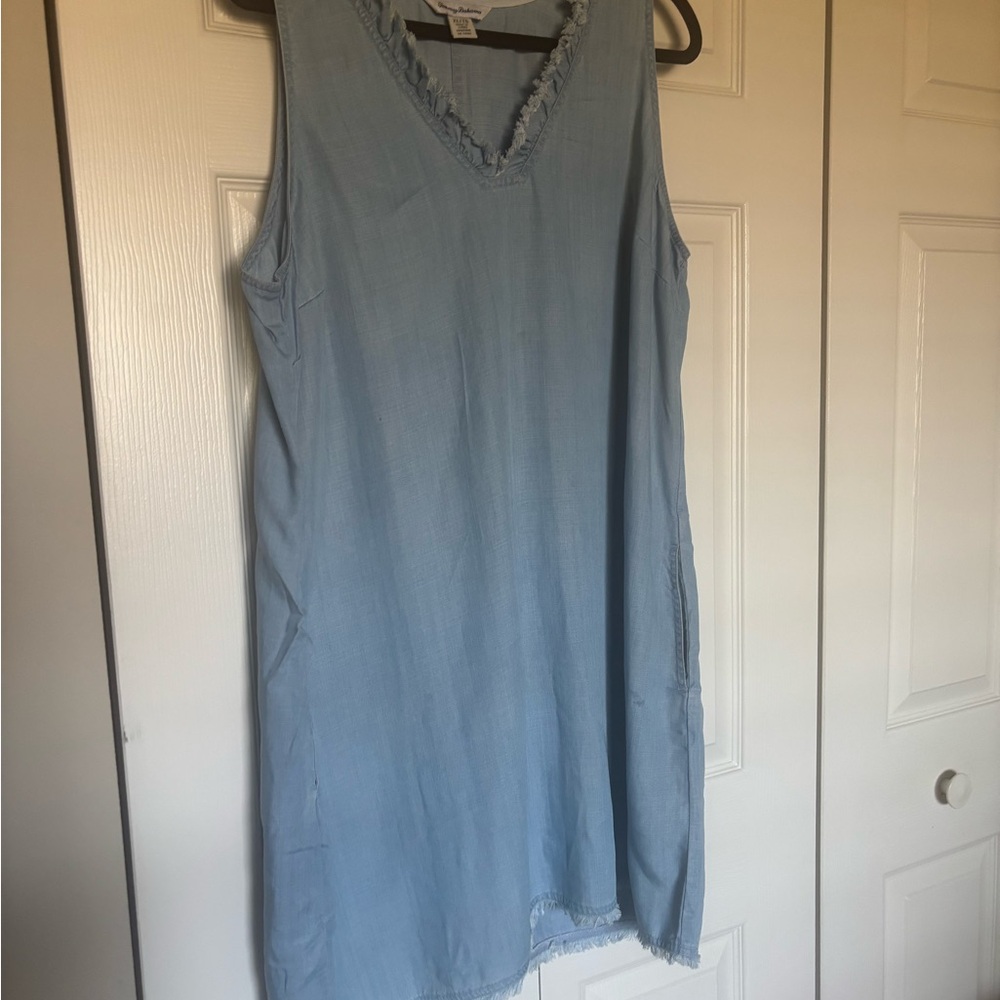 Tommy Bahama Light Blue Sleeveless Dress